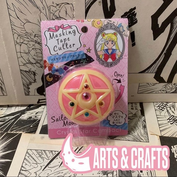 Sailor Moon Masking Tape Cutter Crystal Compact